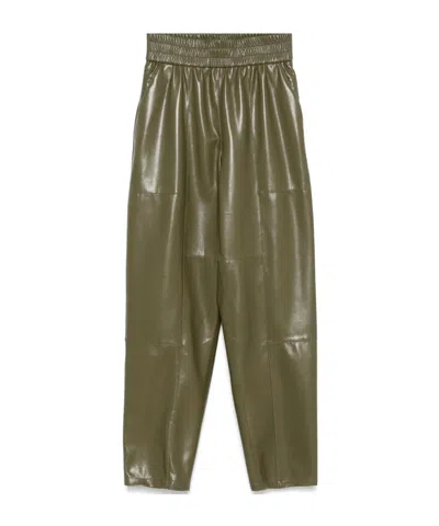 Hugo Boss Tapered Trousers In Green