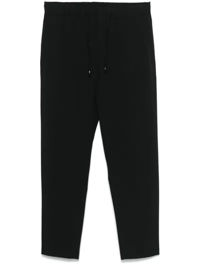 Hugo Boss Tapered Trousers In Black