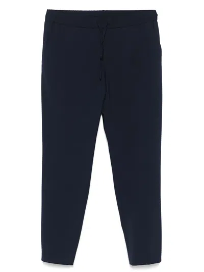 Hugo Boss Tapered Trousers In Blue