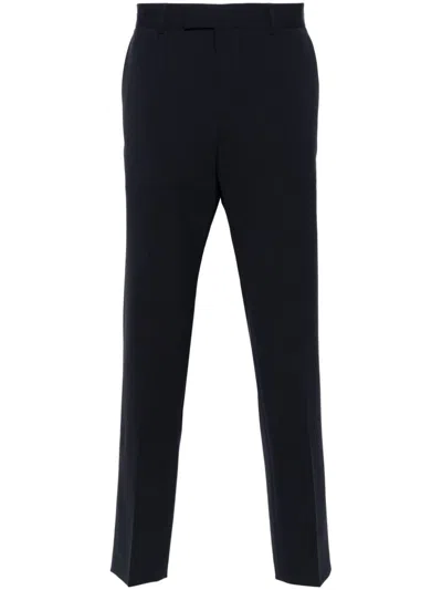 Hugo Boss Tapered Trousers In Blue