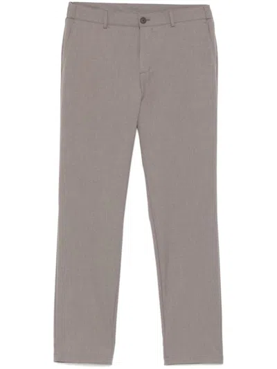 Hugo Boss Tapered Trousers In Grey