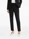 Hugo Boss Tariyanah Drawstring Trousers In Black