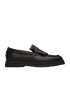 Hugo Boss Mens Hugo Tassel-embellished Flat Leather Moccasins In Black
