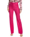 Hugo Boss Tatawa Wool Trouser In Pink