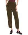 Hugo Boss Tatepa Wool-blend Corduroy Pant In Green