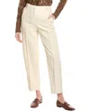 Hugo Boss Tatepa Wool-blend Corduroy Pant In White