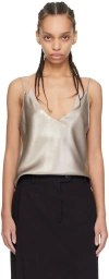 Hugo Boss Taupe Layered Camisole In 298 Open Beige