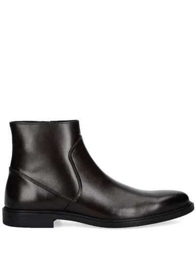 Hugo Boss Tayil Boots In Black