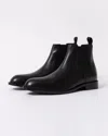 Hugo Boss Boss Derrek Plain Toe Chelsea Boot In Black