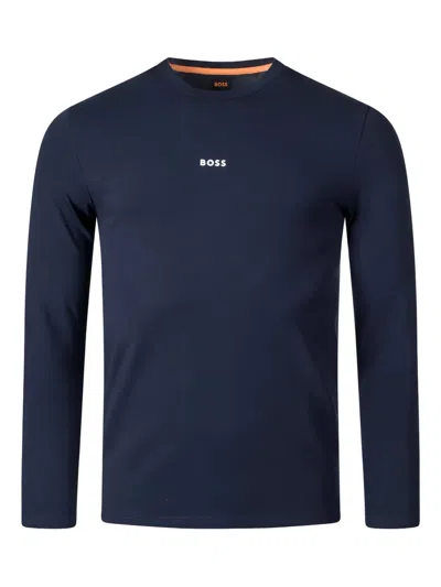 Hugo Boss Tchark Sweatshirt In Blue