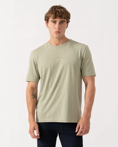 Hugo Boss Tchup Mens Crew Neck Small Logo T-shirt In Green
