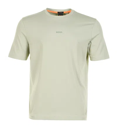 Hugo Boss Tchup T Shirt Open Green