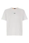 Hugo Boss Tchup T Shirt 271 Light Beige In White