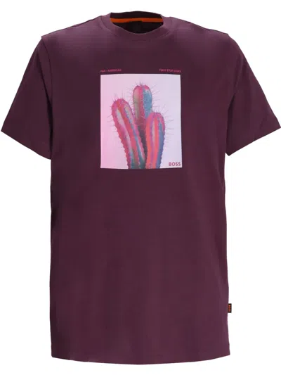 Hugo Boss Te Mextour T-shirt In Red