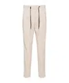 Hugo Boss Teagan242x Tapered Trousers In Nude