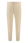 Hugo Boss Boss Technical Fabric Pants In Beige