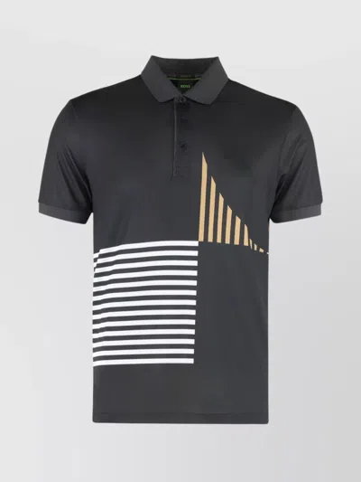 HUGO BOSS TECHNICAL FABRIC POLO SHIRT