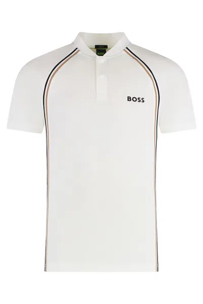 HUGO BOSS TECHNICAL FABRIC POLO SHIRT