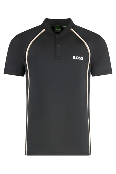 HUGO BOSS TECHNICAL FABRIC POLO SHIRT
