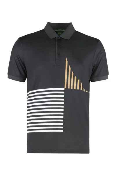 HUGO BOSS TECHNICAL FABRIC POLO SHIRT