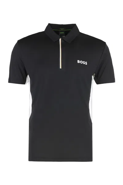 HUGO BOSS TECHNICAL FABRIC POLO SHIRT