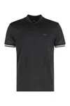Hugo Boss Boss Techno Fabric T-shirt In Black