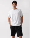 Hugo Boss Tee Rib Ac Mens T-shirts In White