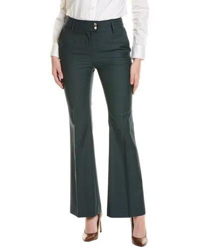Hugo Boss Tekonia Wool Pant In Green