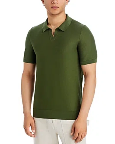 Hugo Boss Boss Tempio Polo Sweater In Open Green