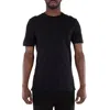 Hugo Boss X David Beckham Taut 73 Short Sleeve Crewneck Tee In Black
