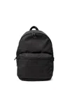 Hugo Boss Zippered Backpack In Black