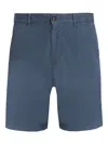Hugo Boss Strukturierte Shorts In Blue