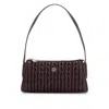 Hugo Boss Textured Hobo Bag With Stacked-logo Trim