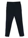 Hugo Boss Textured Trousers In Black