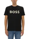 Hugo Boss Boss Tshirt Tiburt In Black