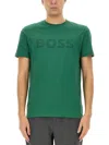 Hugo Boss Boss Thinking 1 T-shirt In Green