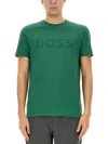 Hugo Boss Boss Thinking 1 T-shirt In Green
