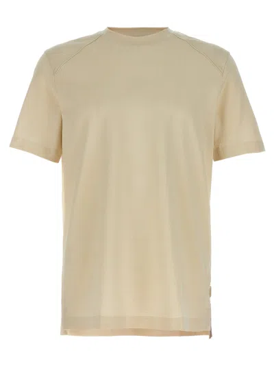 Hugo Boss Thompson 207 T-shirt In Beige
