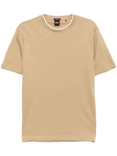 Hugo Boss Thompson T-shirt In Neutrals