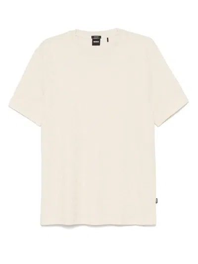 Hugo Boss Thompson T-shirt In Neutrals