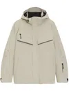 Hugo Boss Long-sleeved Casual Jacket In Neutral