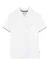 Hugo Boss Boss Kids Polo Shirt In White