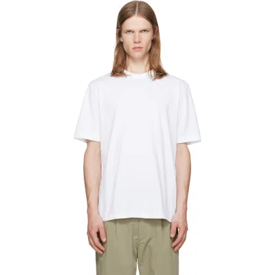 Hugo Boss Three-pack White Crew-neck Cotton T-shirts