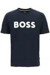 Hugo Boss Boss T-shirt "tiburt" In Blue