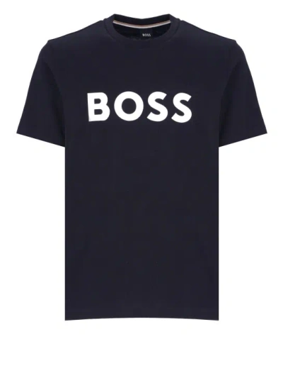 Hugo Boss Tiburt 354 T-shirt In Black