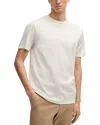 HUGO BOSS TIBURT COTTON BIRDSEYE TEE