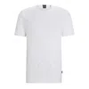 Hugo Boss Tiburt Regular-fit T-shirt In White