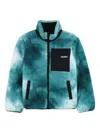 Hugo Boss Tie-dye Jacket In Green