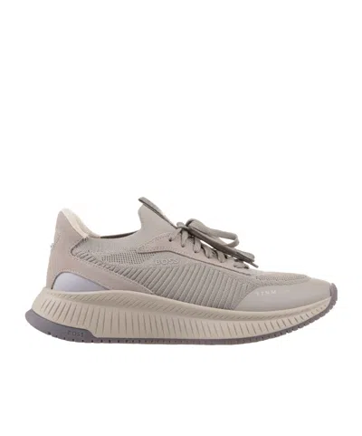 HUGO BOSS TTNM EVO PANELLED TRAINERS