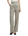 Hugo Boss Regular-fit Trousers In Virgin Wool In Light Beige